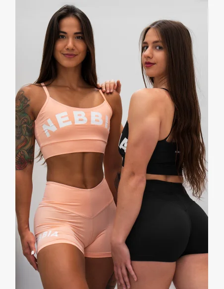 NEBBIA • NEBBIA Sportovní podprsenka GYM HERO oranžová • Nebshop.cz