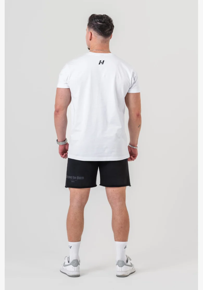 NEBBIA • NEBBIA GYM ESSENTIALS tričko bílé • Nebshop.cz