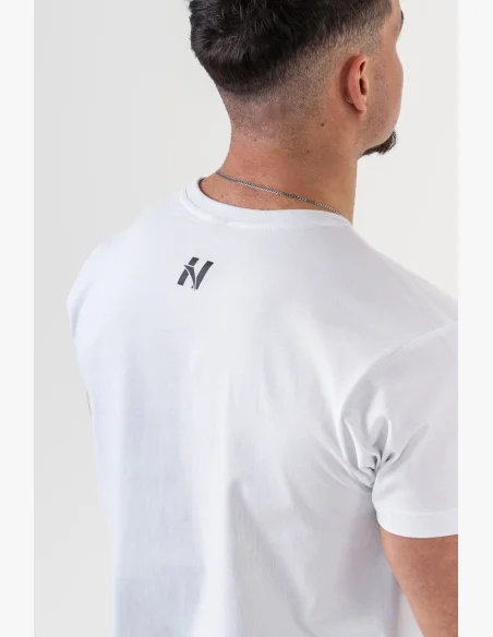 NEBBIA • NEBBIA GYM ESSENTIALS tričko bílé • Nebshop.cz