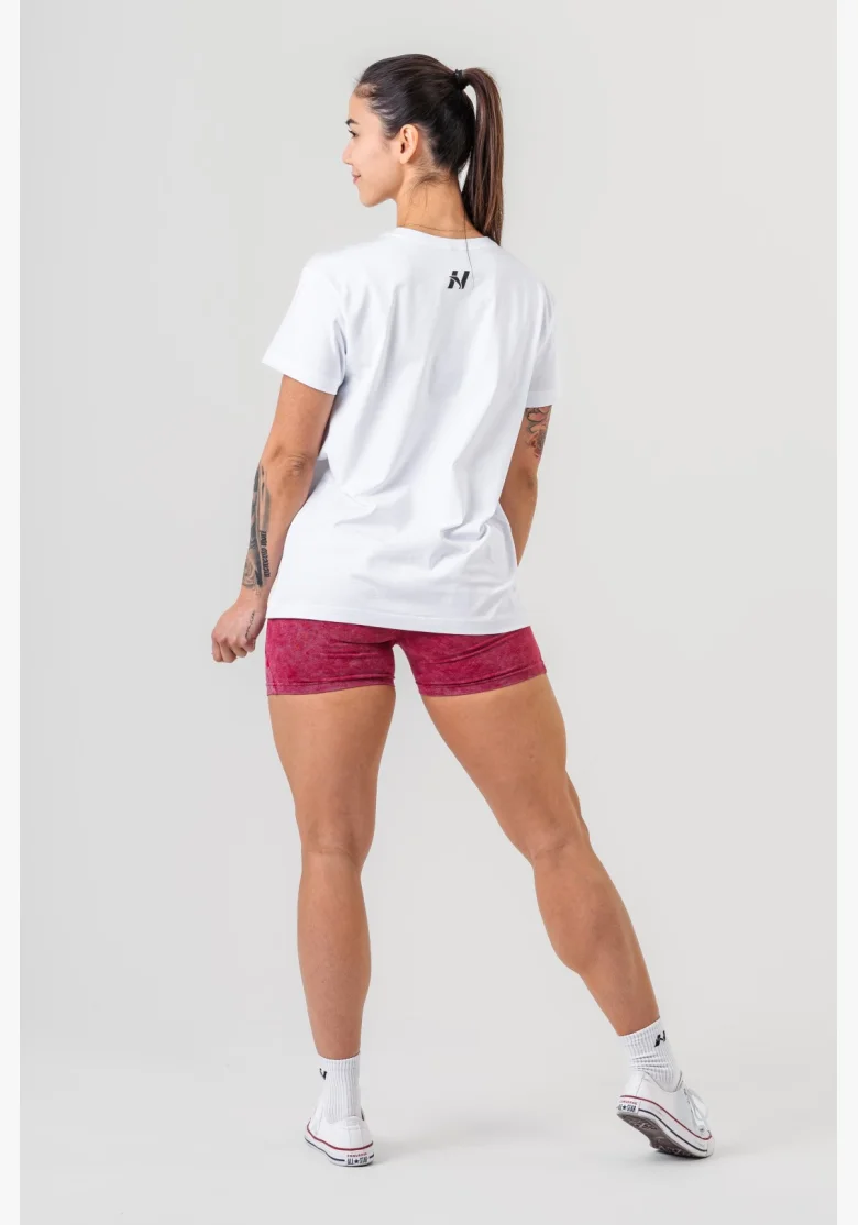 NEBBIA • NEBBIA GYM ESSENTIALS tričko bílé • Nebshop.cz