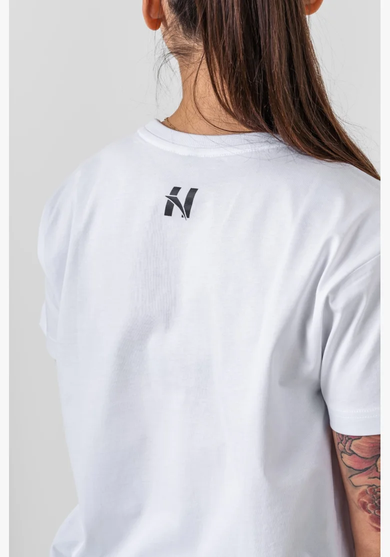 NEBBIA • NEBBIA GYM ESSENTIALS tričko bílé • Nebshop.cz