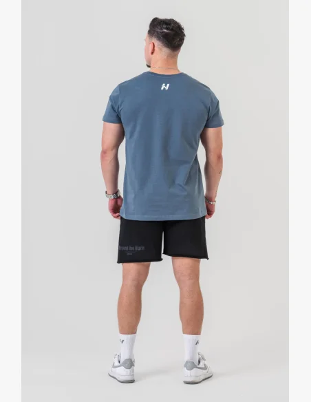 NEBBIA • NEBBIA GYM ESSENTIALS tričko šedé • Nebshop.cz