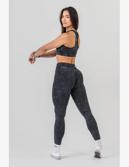 NEBBIA • NEBBIA Washed sportovní podprsenka se střední podporou GOLDEN AGE • Nebshop.cz