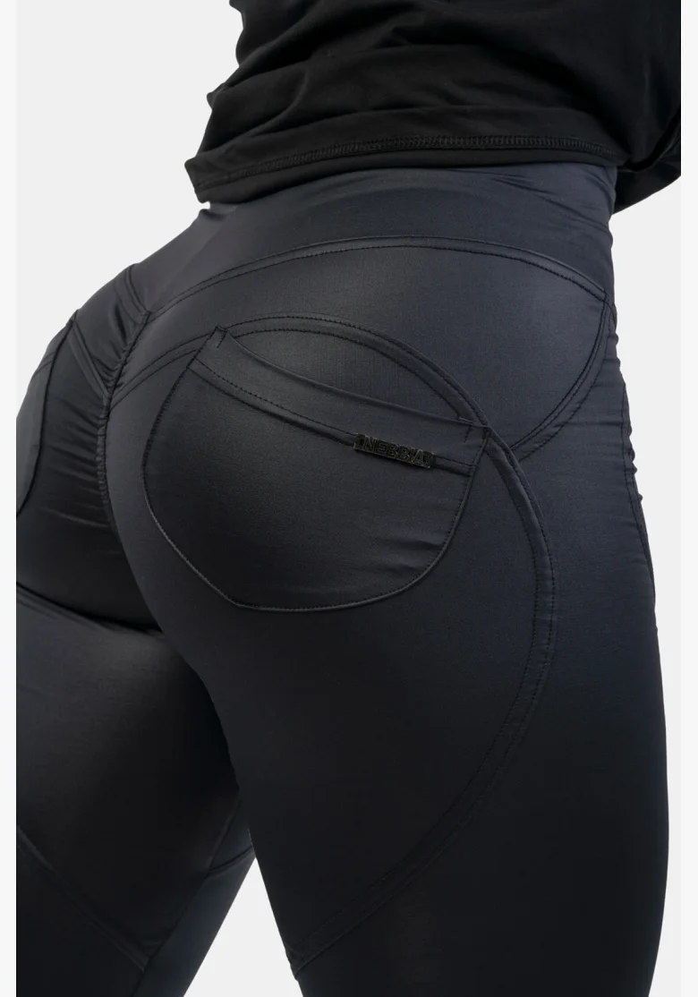 NEBBIA® • Glossy Look Bubble Butt legíny • NEBBIAshop.cz