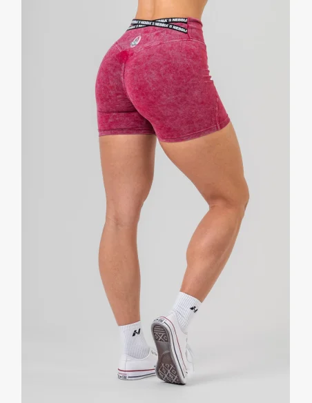 NEBBIA • NEBBIA Washed legínové šortky s vysokým pasem HERITAGE • Nebshop.cz