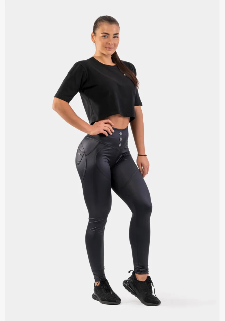 NEBBIA® • Glossy Look Bubble Butt legíny • NEBBIAshop.cz