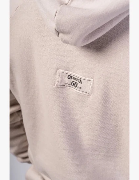 NEBBIA • NEBBIA Washed mikina s kapucí HERITAGE krémová • Nebshop.cz