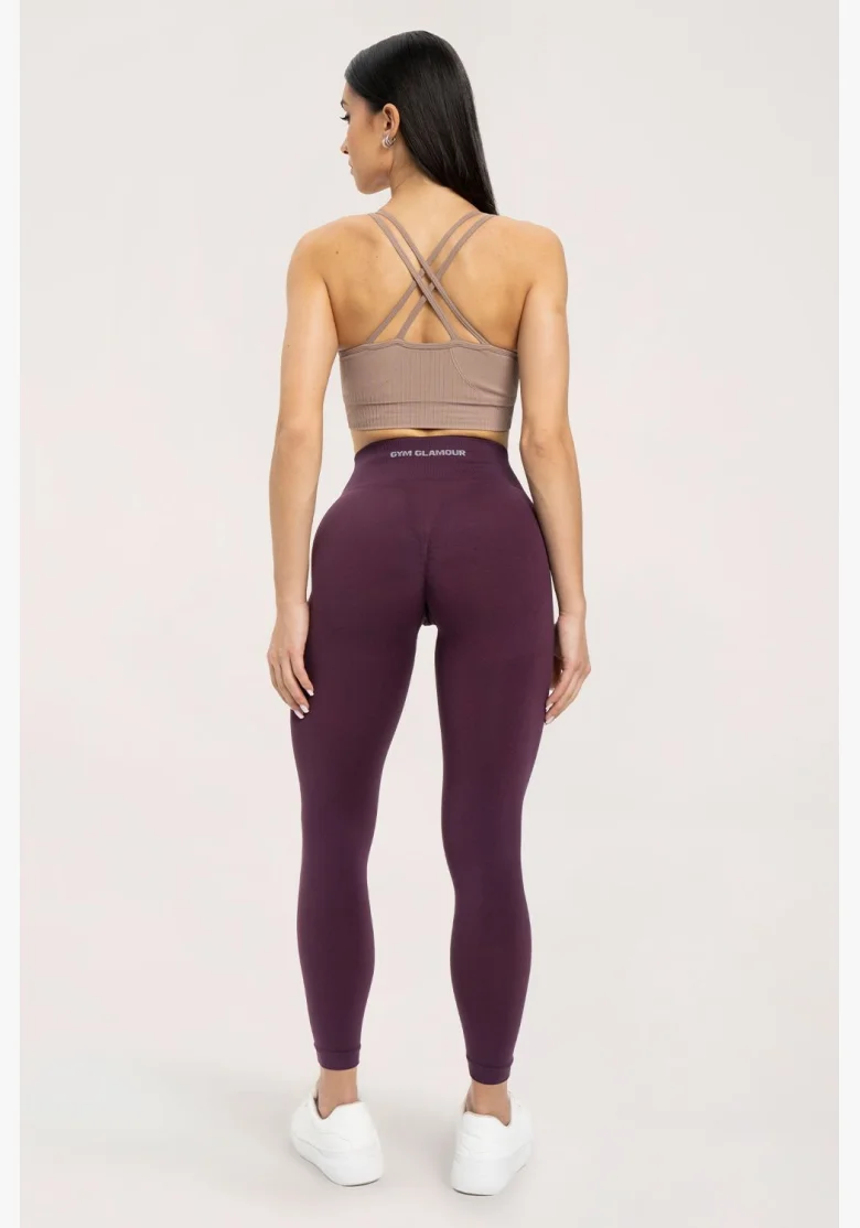 Gym Glamour Legíny flexible 2.0 Vino Rosso • Nebshop.cz