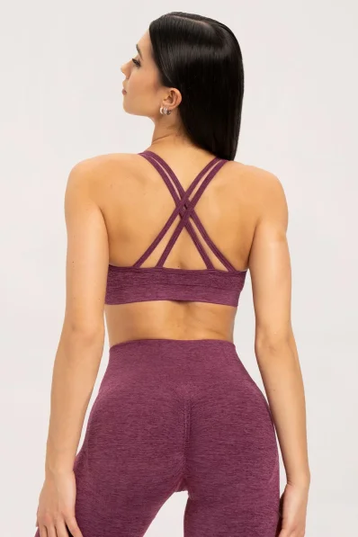 Gym Glamour Podprsenka seamless cherry • Nebshop.cz 2