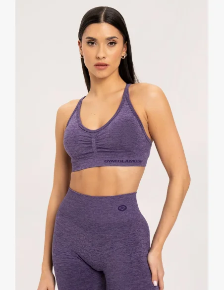 Gym Glamour Podprsenka seamless plum • Nebshop.cz