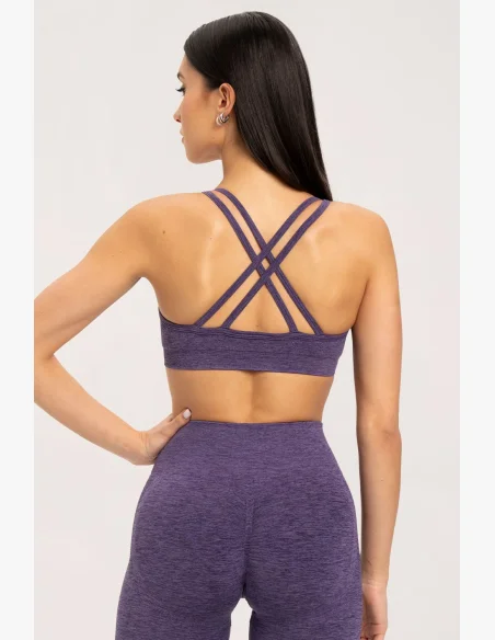 Gym Glamour Podprsenka seamless plum • Nebshop.cz
