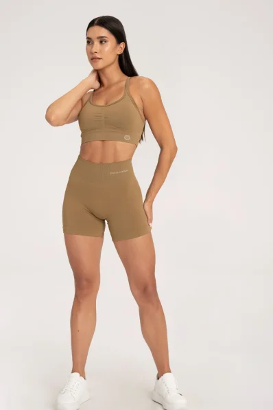 Gym Glamour Šortky push up 2.0 safari • Nebshop.cz