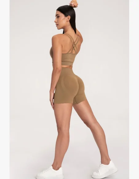 Gym Glamour Šortky push up 2.0 safari • Nebshop.cz