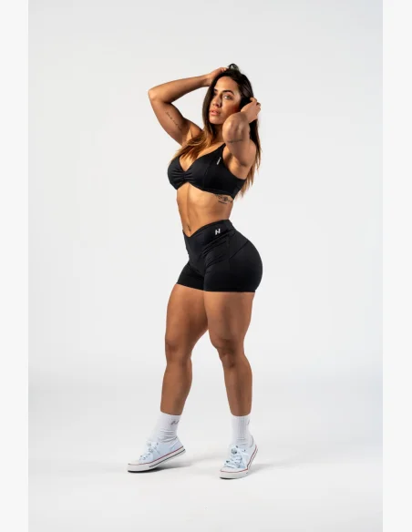 NEBBIA • NEBBIA Sportovní podprsenka STRONG BEAUTY čeerná • Nebshop.cz