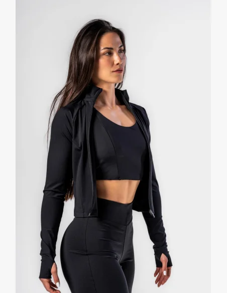 NEBBIA • NEBBIA Deni x NEBBIA Fitness tracktop na zip • Nebshop.cz