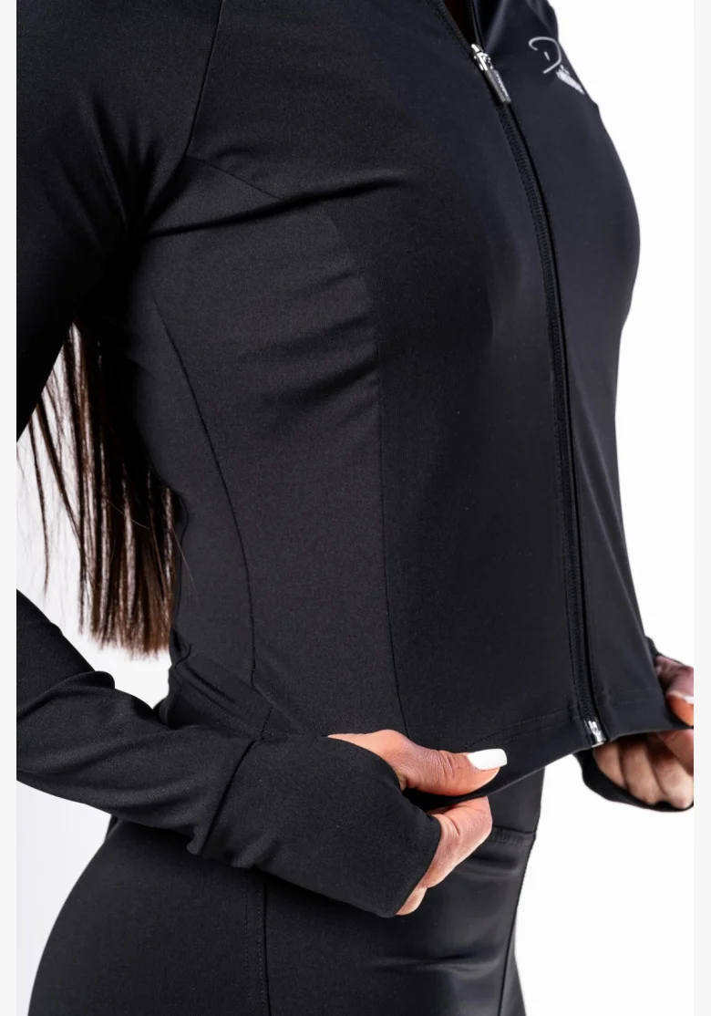 NEBBIA • NEBBIA Deni x NEBBIA Fitness tracktop na zip • Nebshop.cz