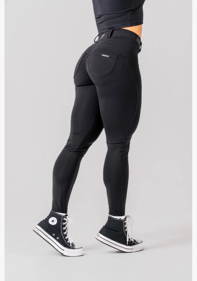 NEBBIA • NEBBIA Bubble Butt legíny 2.0 MAXIMUM PUSH-UP černé • Nebshop.cz