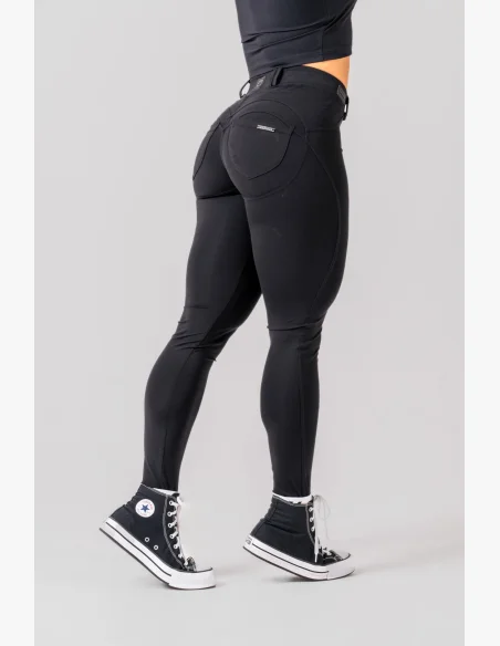 NEBBIA • NEBBIA Bubble Butt legíny 2.0 MAXIMUM PUSH-UP černé • Nebshop.cz