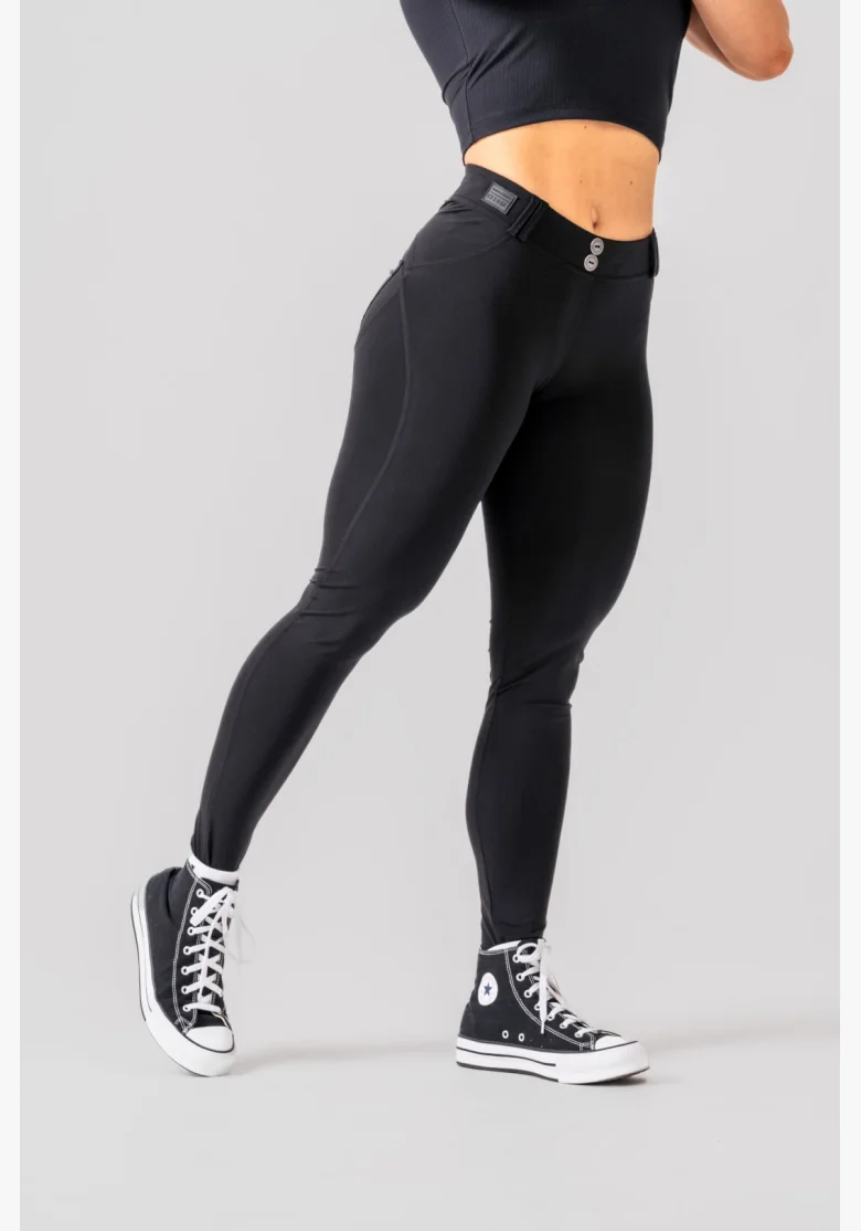 NEBBIA • NEBBIA Bubble Butt legíny 2.0 MAXIMUM PUSH-UP černé • Nebshop.cz