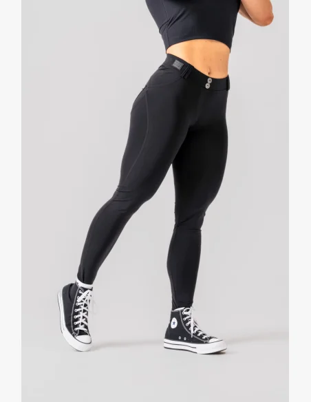 NEBBIA • NEBBIA Bubble Butt legíny 2.0 MAXIMUM PUSH-UP černé • Nebshop.cz