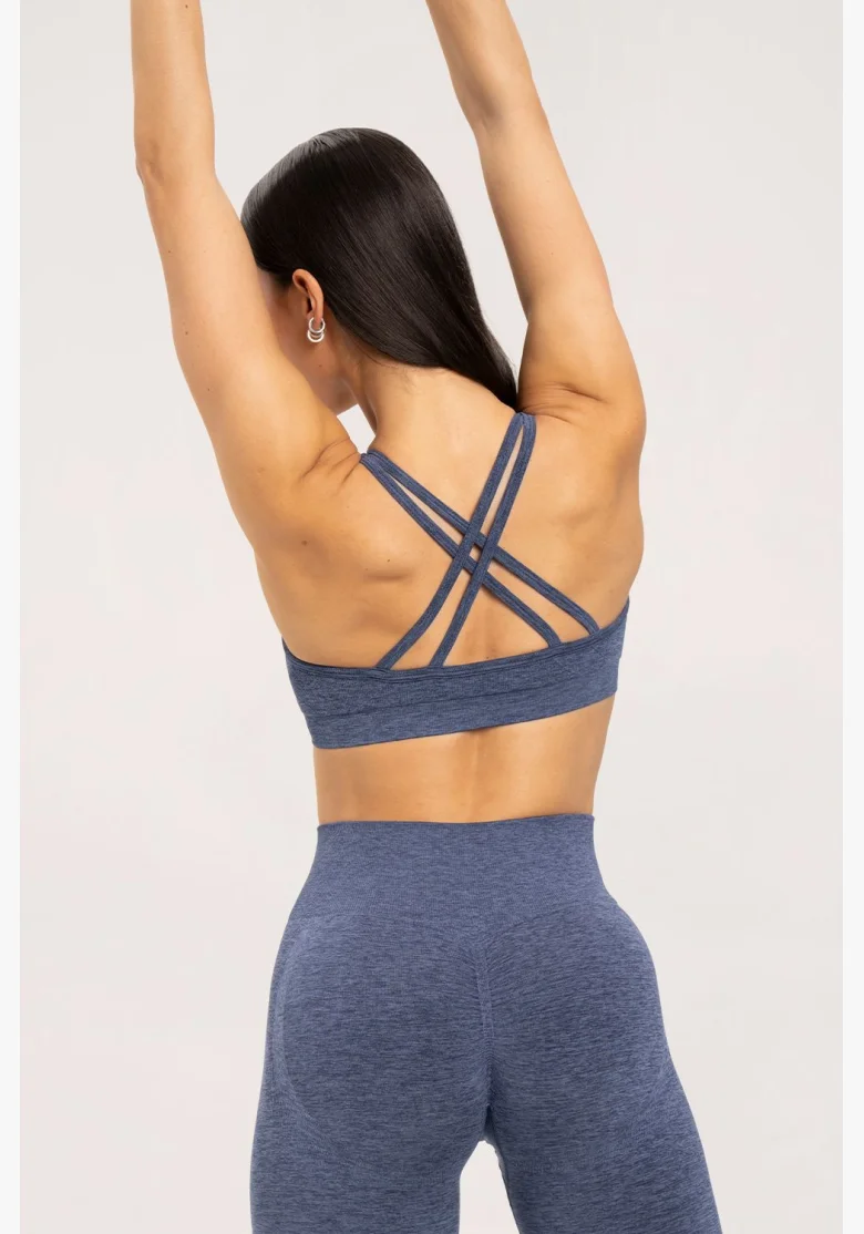 Gym Glamour Podprsenka seamless Dark Blue • NebShop