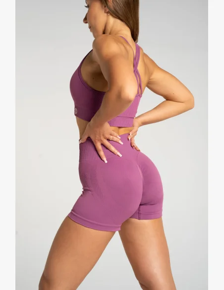 Gym Glamour Šortky push up 2.0 Merry Berry • NebShop