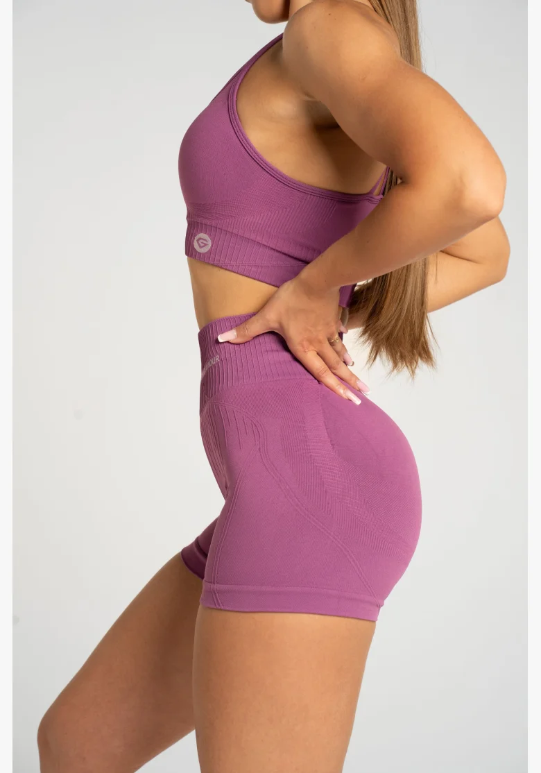 Gym Glamour Šortky push up 2.0 Merry Berry • NebShop