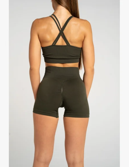 Gym Glamour Šortky push up 2.0 Soldier • NebShop