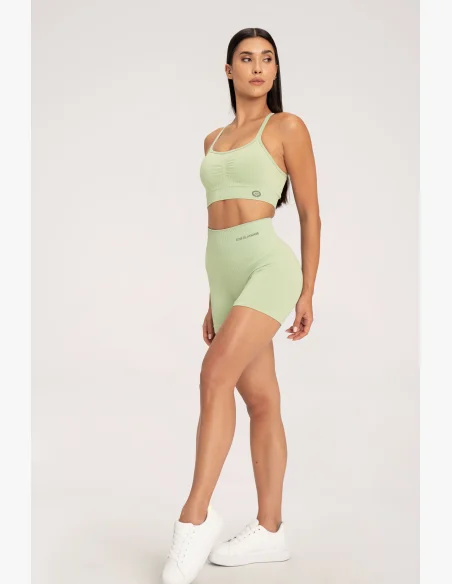 Gym Glamour Šortky push up 2.0 Pistachio • NebShop
