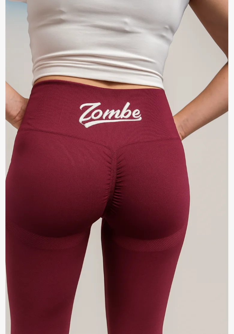 ZOMBE • ZOMBE Push Up Legíny bordové • NebShop