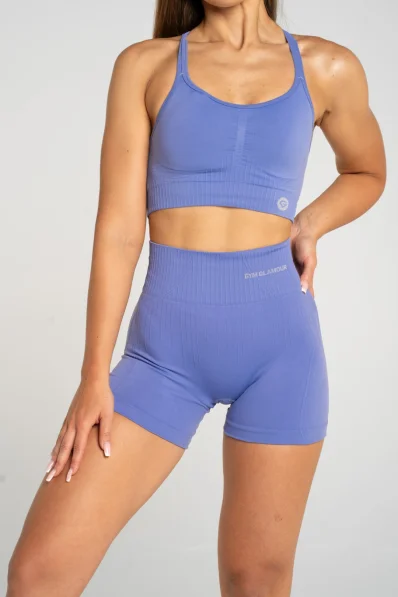 Gym Glamour Šortky push up 2.0 Lavender • NebShop