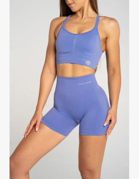 Gym Glamour Šortky push up 2.0 Lavender • NebShop