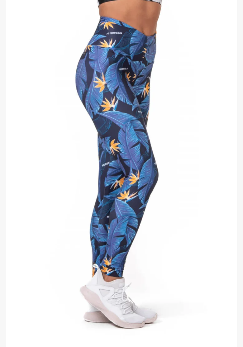 NEBBIA • High-waist Ocean Power legíny • NEBBIAshop.cz