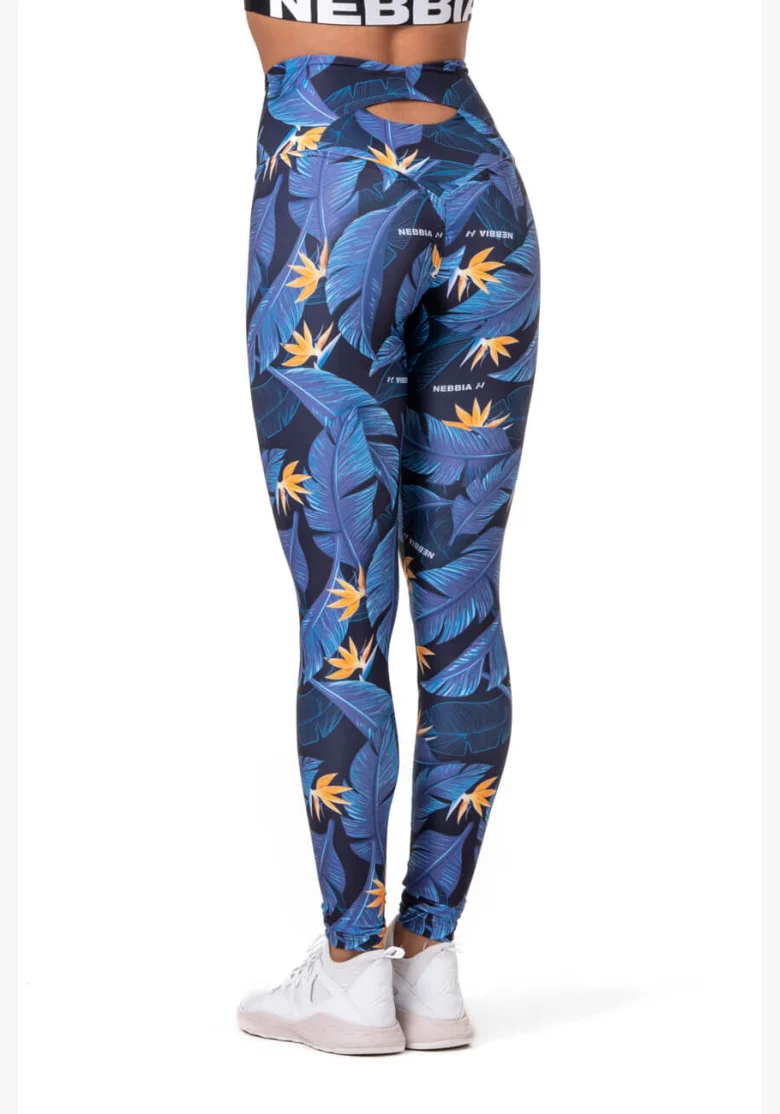 NEBBIA • High-waist Ocean Power legíny • NEBBIAshop.cz