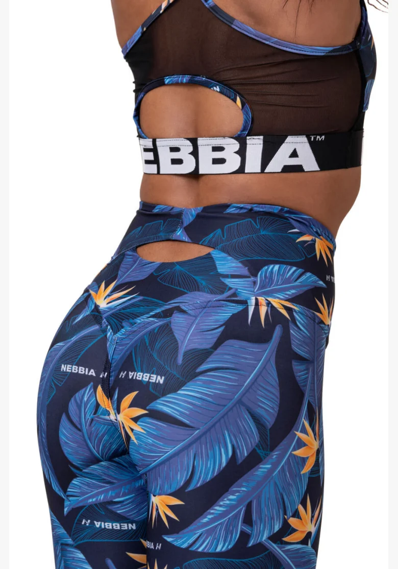NEBBIA • High-waist Ocean Power legíny • NEBBIAshop.cz