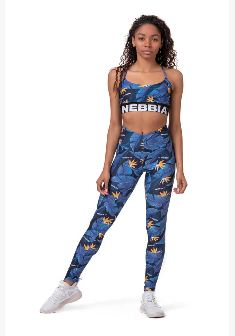 NEBBIA • High-waist Ocean Power legíny • NEBBIAshop.cz