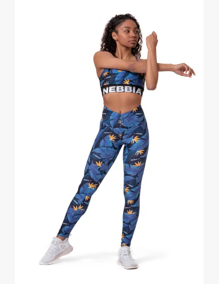 NEBBIA • High-waist Ocean Power legíny • NEBBIAshop.cz