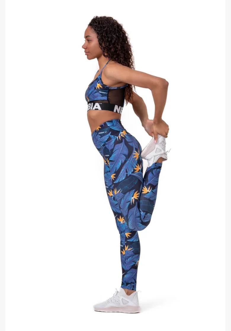 NEBBIA • High-waist Ocean Power legíny • NEBBIAshop.cz