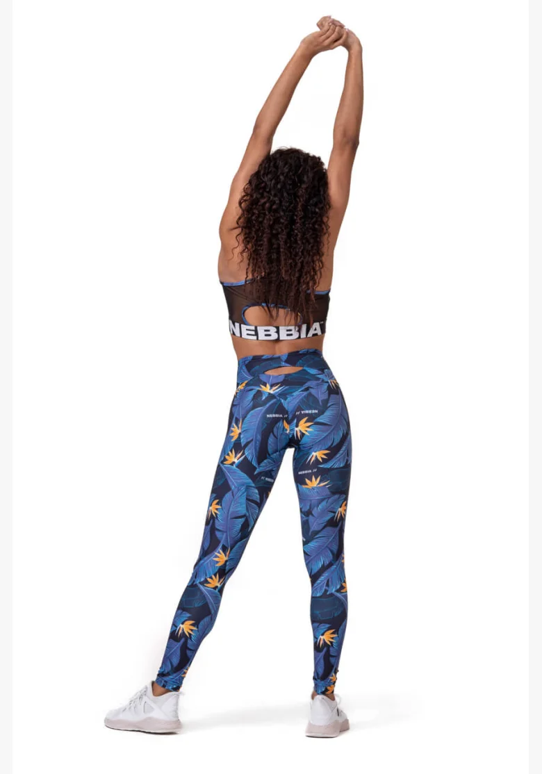 NEBBIA • High-waist Ocean Power legíny • NEBBIAshop.cz