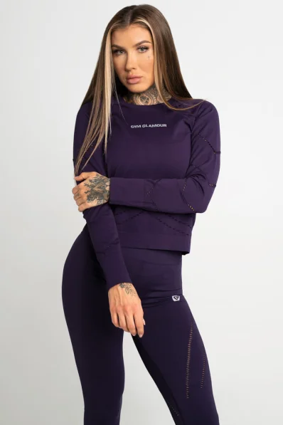 GYM GLAMOUR • Gym Glamour Top s dlouhým rukávem Mysterioso • NebShop