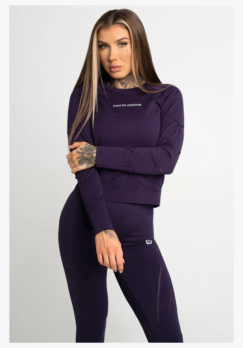 GYM GLAMOUR • Gym Glamour Top s dlouhým rukávem Mysterioso • NebShop