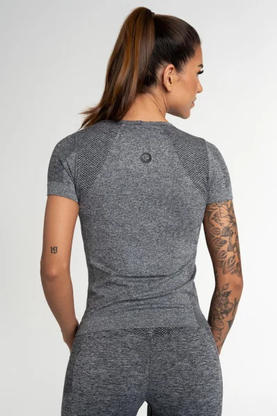 GYM GLAMOUR • Gym Glamour Top Fusion Grey • NebShop 2