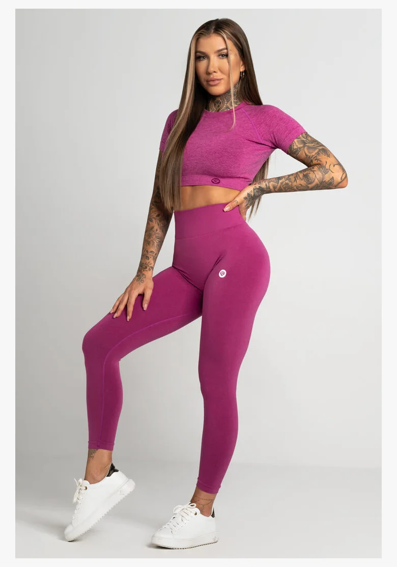 GYM GLAMOUR • Gym Glamour Legíny Second Skin Pink • NebShop