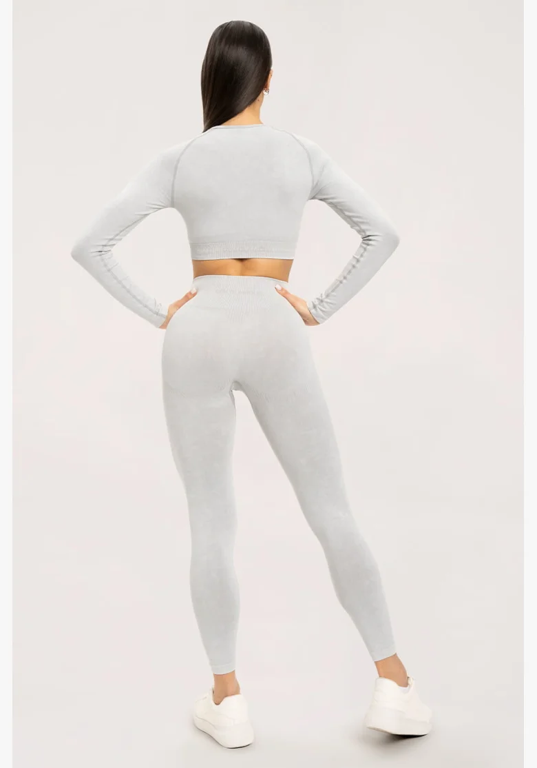 Gym Glamour Stone Washed bíle • NebShop
