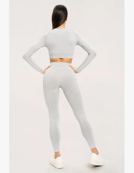 Gym Glamour Stone Washed bíle • NebShop