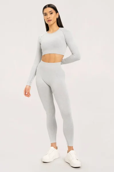 Gym Glamour Stone Washed bíle • NebShop
