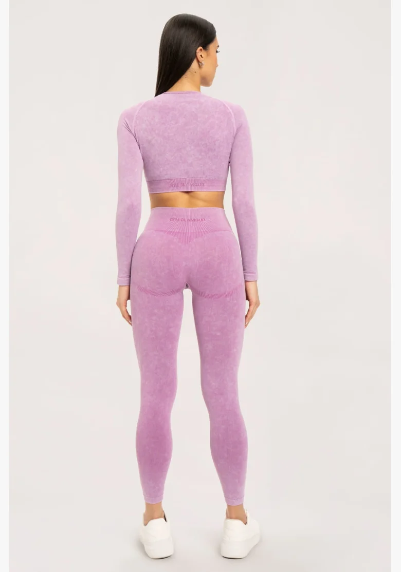 Gym Glamour Stone Washed růžové • NebShop