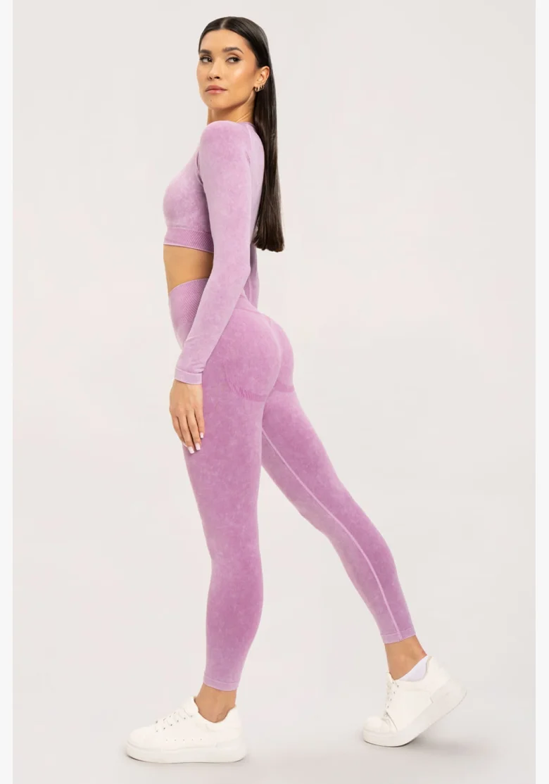 Gym Glamour Stone Washed růžové • NebShop