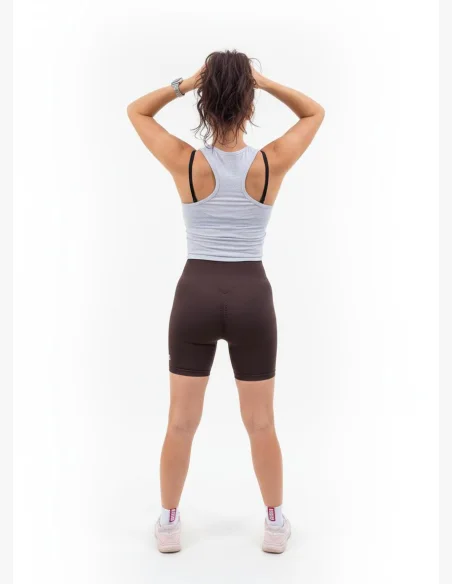 ZOMBE • ZOMBE Push Up Šortky Bike Fit hnědé • NebShop