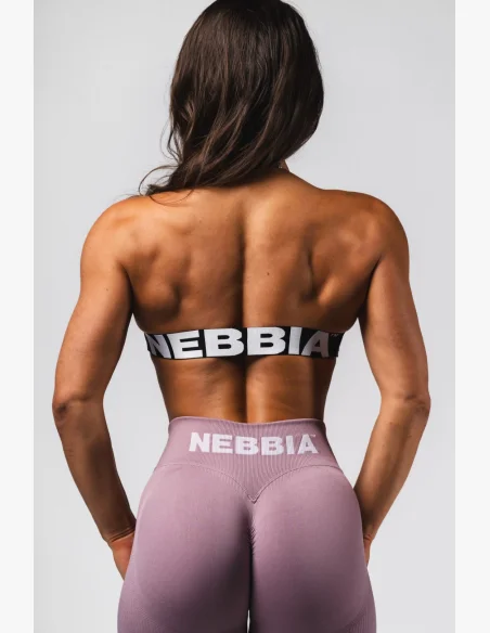 NEBBIA Bezešvá Lift-Up podprsenka Flow Seamless růžová
